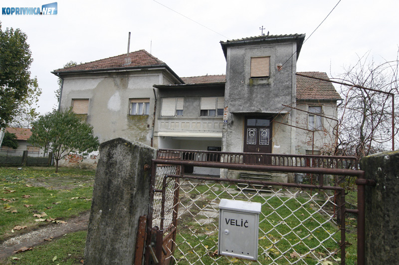 Najstarija kuća u Kloštru Podravskom uskoro bi mogla postati vlasništvo Zagrebačke banke. Snimio: Marijan Sušenj