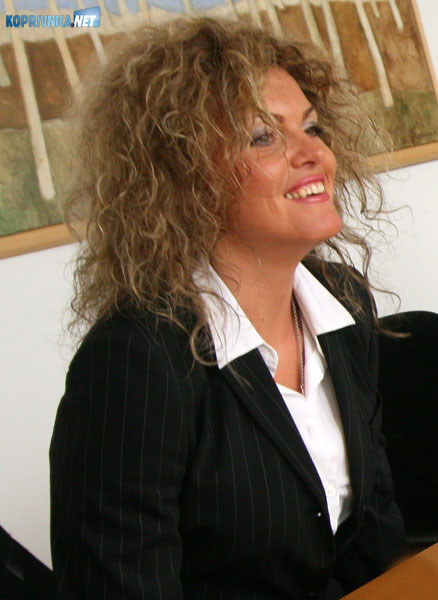 Iris Jakupić, stručna suradnica za odnose s javnošću i europske integracije Grada Koprivnice. Snimio: Marijan Sušenj