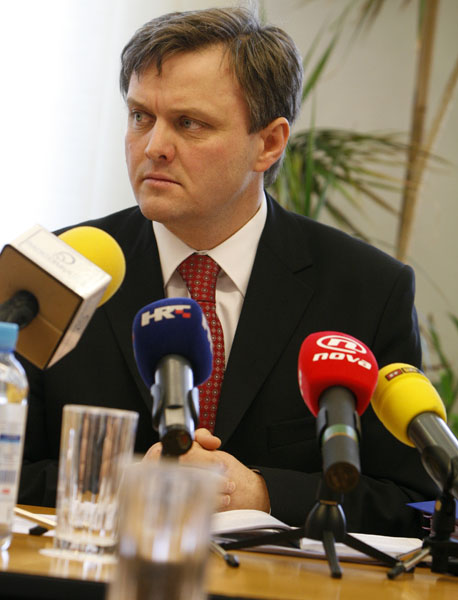 Zvonimir Mršić, koprivnički gradonačelnik. Snimio: Marijan Sušenj