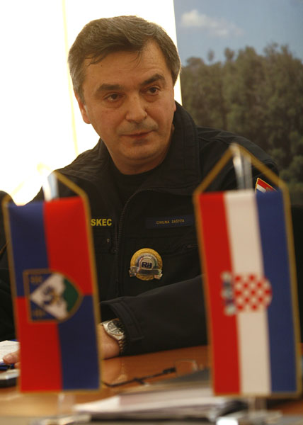 Ivan Skec, pročelnik Područnog ureda za zaštitu i spašavanje. Foto: Marijan Sušenj