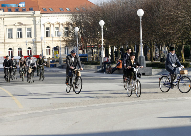 Koprivnica želi imati više od 20% stanovnika koji umjesto auta koriste bicikle ili pješače. Foto: Marijan Sušenj 