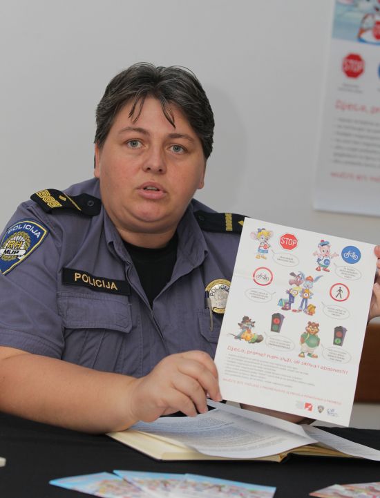 Mirela Škvorc, voditeljica Pododsjeka za sigurnost cestovnog prometa // foto: Koprivnica.net