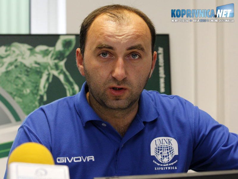Sergej Milivojević, predsjednik Udruge za mali nogomet Koprivnica // Foto: Koprivnica.net