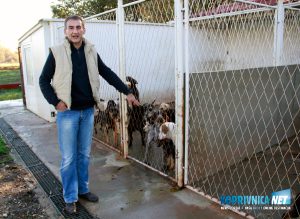 Veterinar Ratimir Juršetić sa psima // foto: Mario Kos
