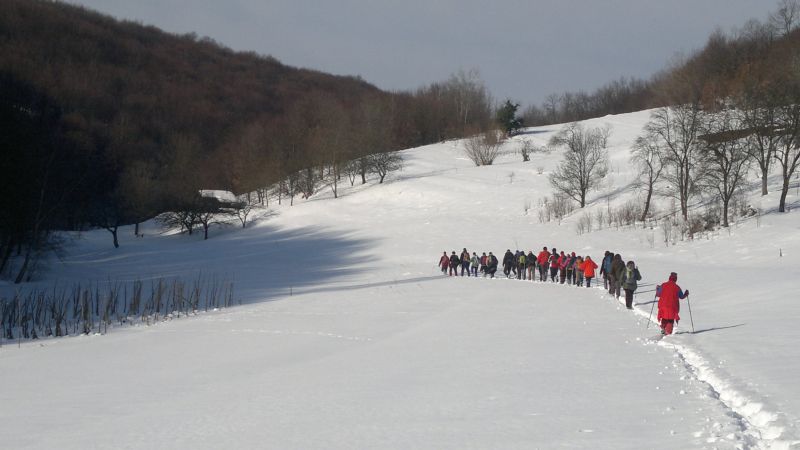 Na prvom izletu prošle godine na Plešivici učilo se o planinarenju u zimskim uvjetima