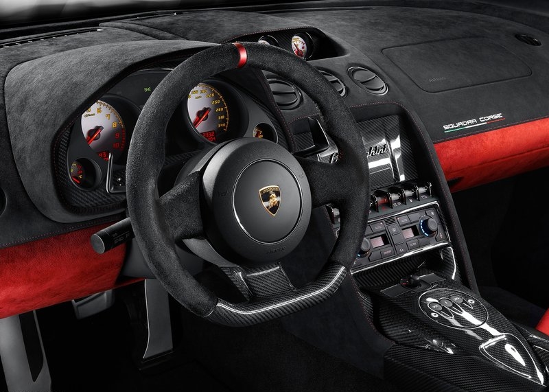 Lamborghini Gallardo LP570-4 Squadra Corse (2014) interijer