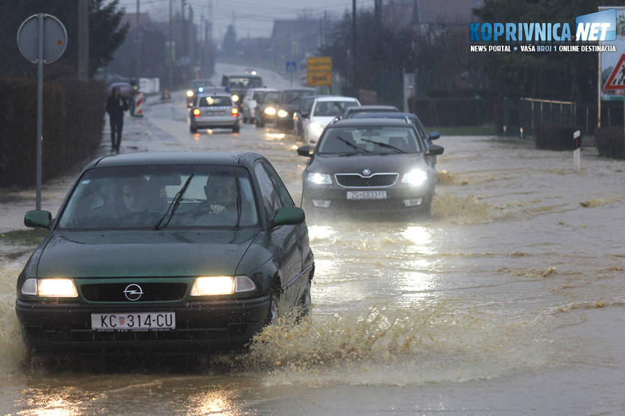 Poplava u Reki // Foto: Koprivnica.net