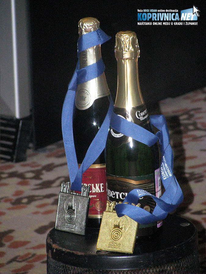 Osvojene medalje i šampanjac u hotelu