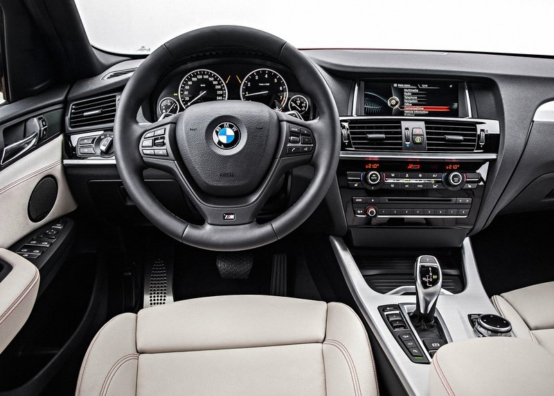 BMW X4 (2015) interijer