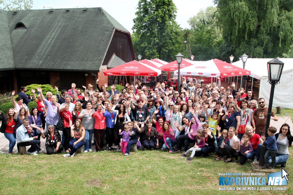 Oko 150 gostiju iz nekoliko zemalja, korisnika Coolinarike, sudjelovalo je danas u Podravkinu gastronomskom centru Štaglju na sedmom "Cool okupljanju" // foto: Podravka.hr