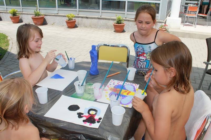 Na ljetnom kampu potiče se i kreativnost djece // Foto: Komunalac