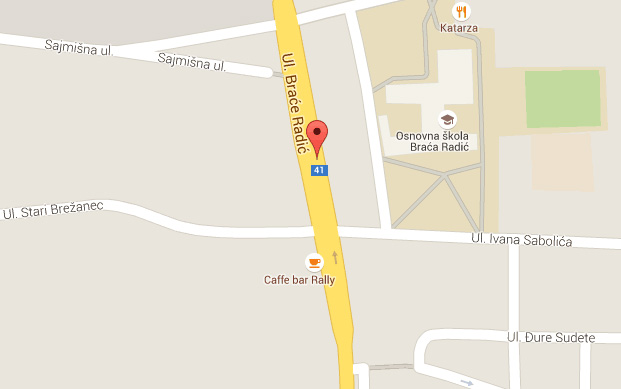 Lokacija opasnog raskrižja // Izvor: Google Maps