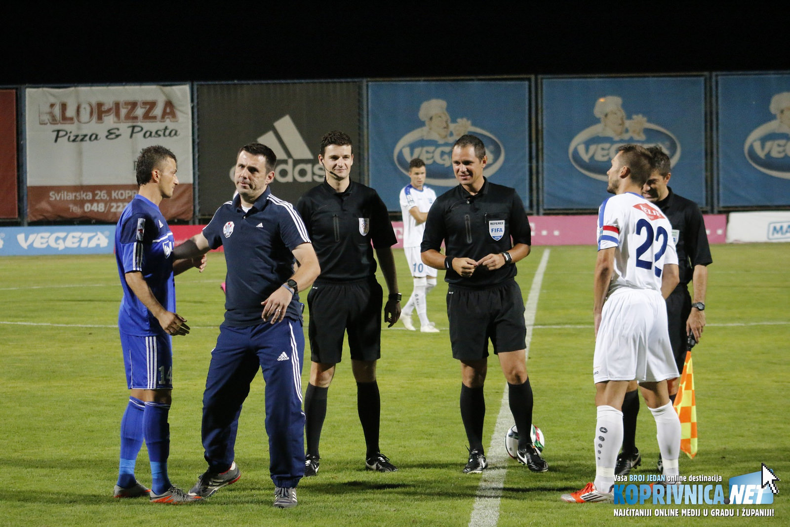Slavenov trener Željko Kopić bio je zadovoljan nakon prve prvenstvene pobjede // Foto: Mario Kos
