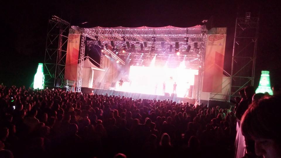 Nastup Parov Stelara na glavnoj pozornici kod Starog grada // Foto: Špancirfest