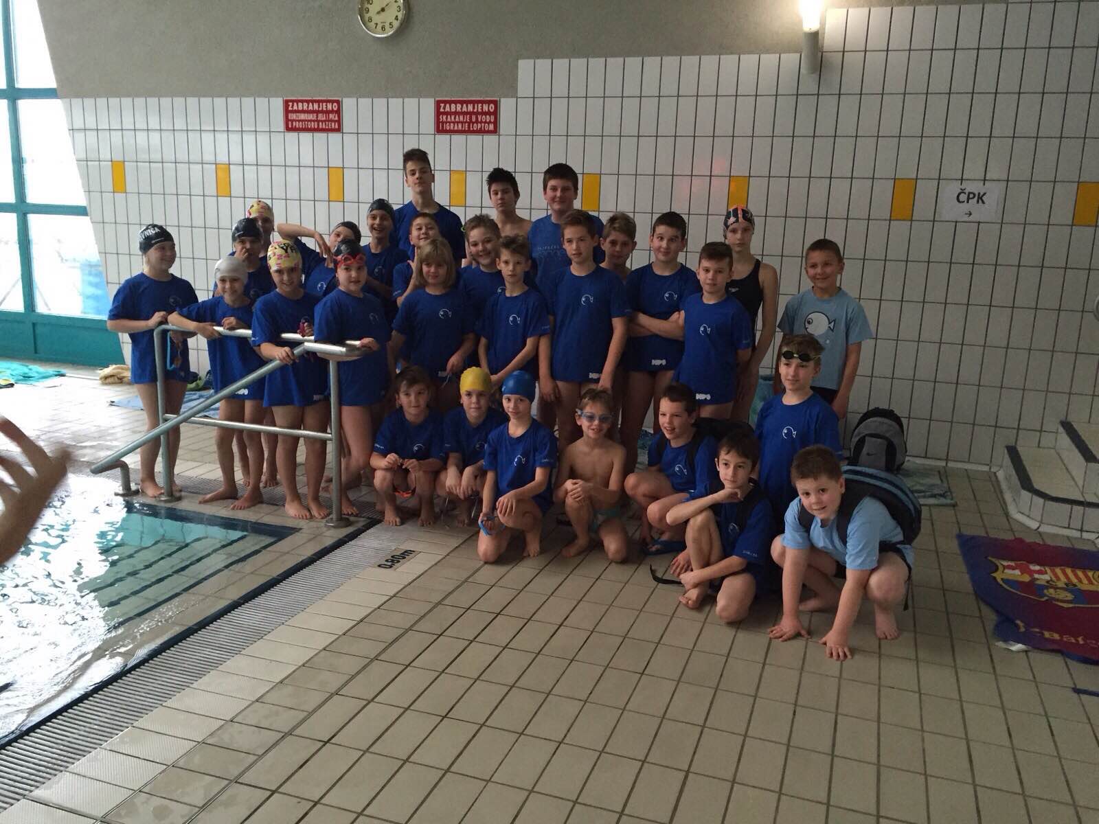 Natjecatelji Plivačkog kluba Cerine // Foto: PK Cerine Koprivnica