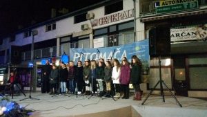 Zbor Osnovne škole održao je blagdanski koncert // Foto: Pitomača.hr