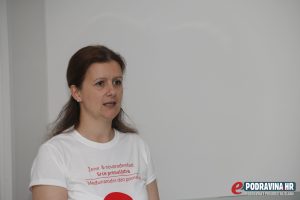 Izabela Knapić, voditeljica tima koprivničkog rodilišta // Foto: Matija Gudlin