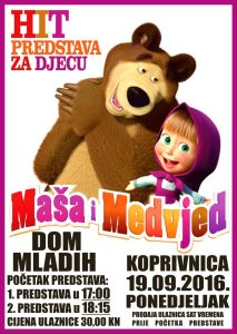 Maša i medvjed // Foto: Elvis Mohorović