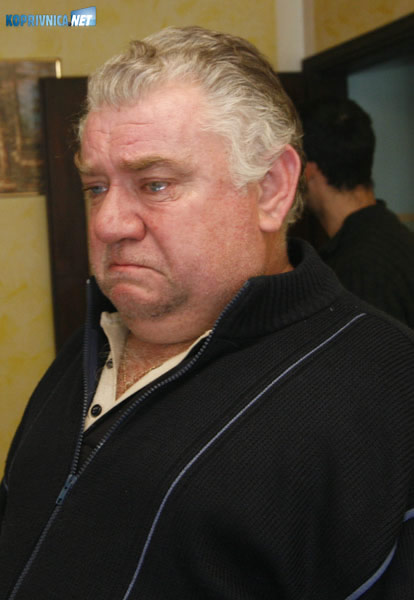 Ivica Grošić, pokojnikov otac. Snimio: Marijan Sušenj