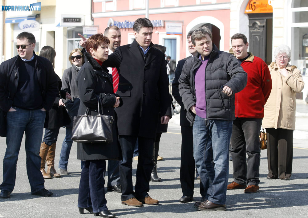SDP kreće u predizbornu kampanju iz Koprivnice. Foto: Marijan Sušenj