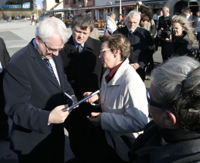 Ivo Josipović i Helena Hećimović // foto: Ivan Brkić