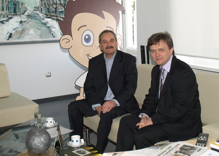 Gradonačelnik Zvonimir Mršić održao je radni sastanak s gradonačelnikom Bjelovara gospodinom Antunom Korušecom
