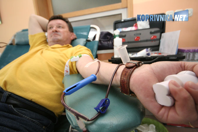 Dobrovoljni darivatelj krvi; Foto: Ivan Brkić