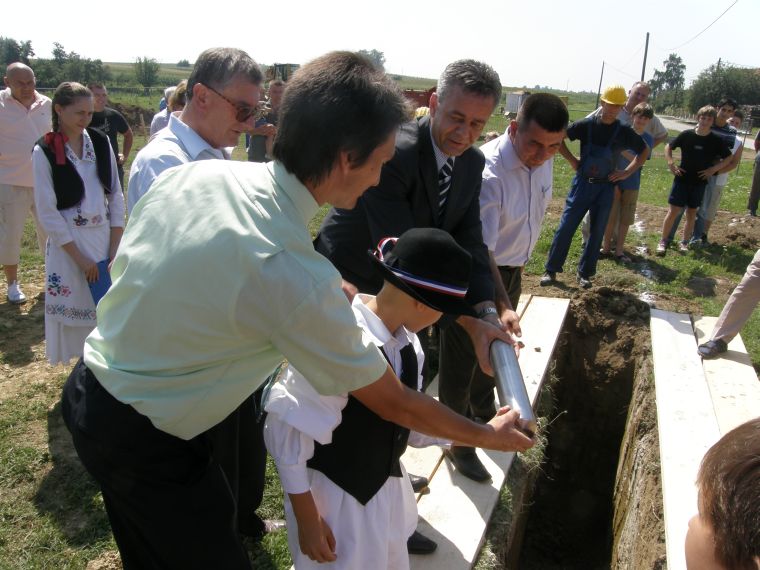 Župan Koren položio je kamen temeljac