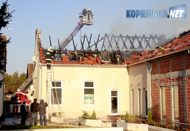 Požar u Basaričekovoj bio je podmetnut // fto: Ivan Brkić
