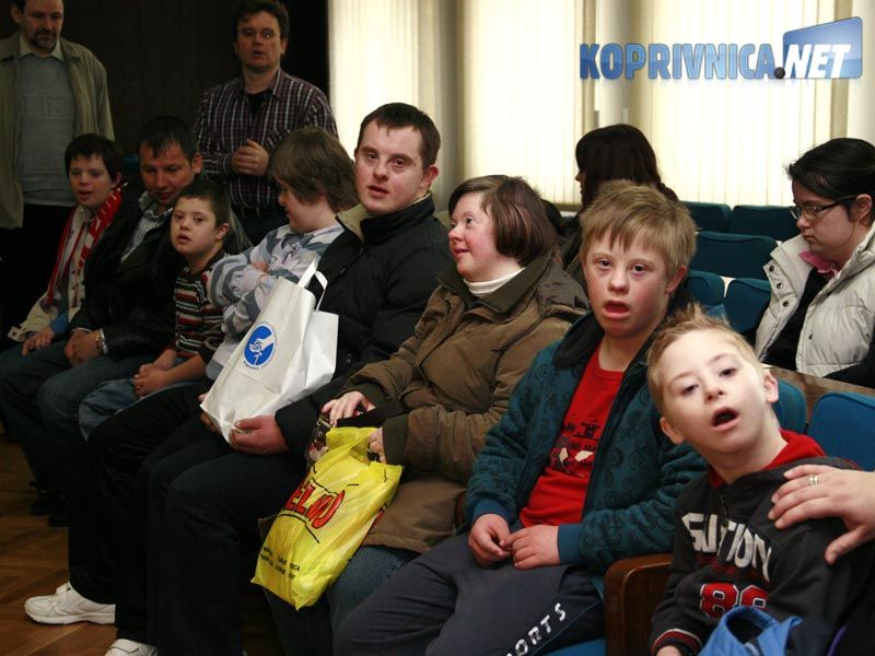 Djeca s Downovim sindromomo posjetila gradonačelnika // foto: Ivan Brkić