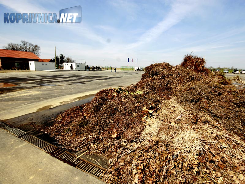 Zeleni otpad odvozi se na kompostište u Herešin // foto: Ivan Brkić