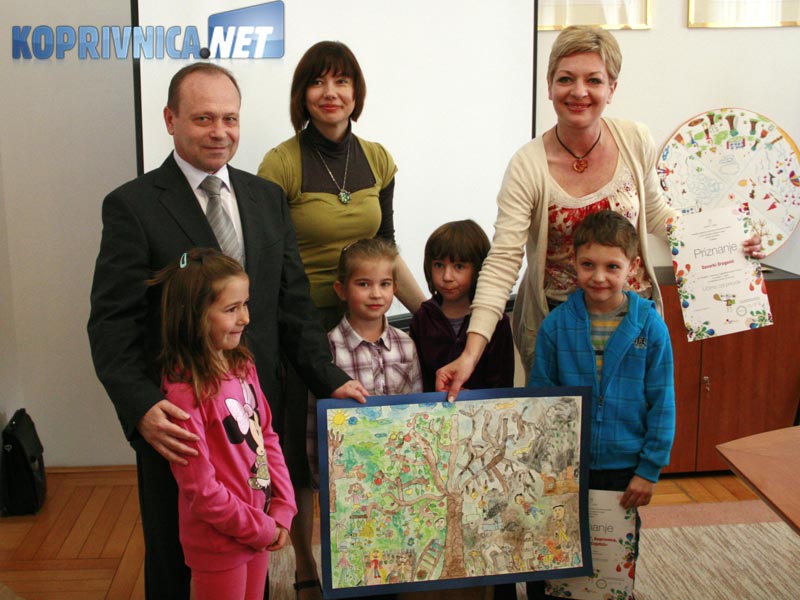 Dječji vrtić "Smiješak" osvojio je prvo mjesto za najbolji likovni rad djece vrtića // foto: Ivan Brkić