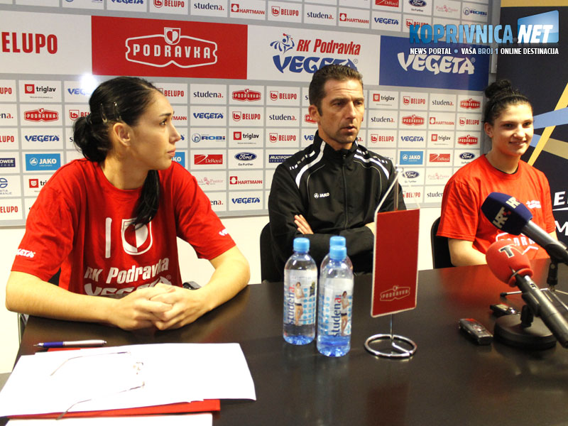 Žana Čović, trener Neven Hrupec i Andrea Čović // Foto: Koprivnica.net