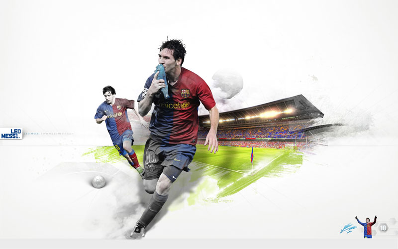 Leo Messi // Foto: www.leomessi.com