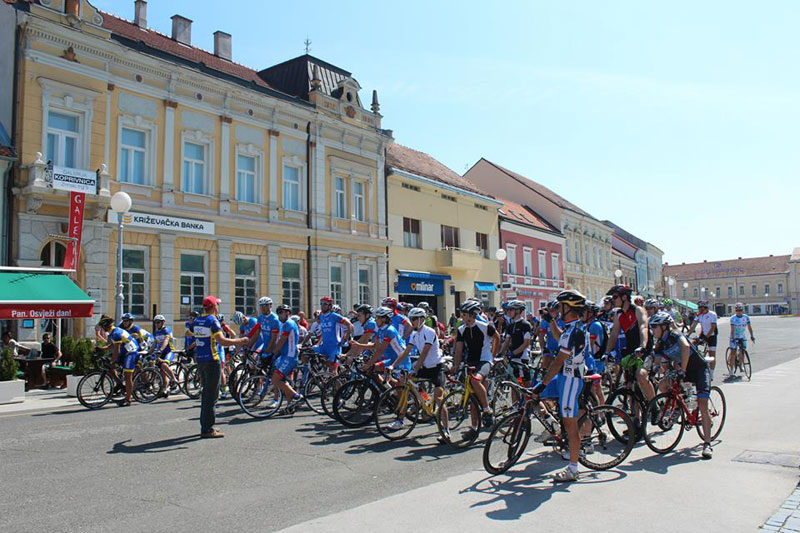 Detalj uoči starta utrke na Zrinskom trgu u Koprivnici // Foto: BK Koprivnica