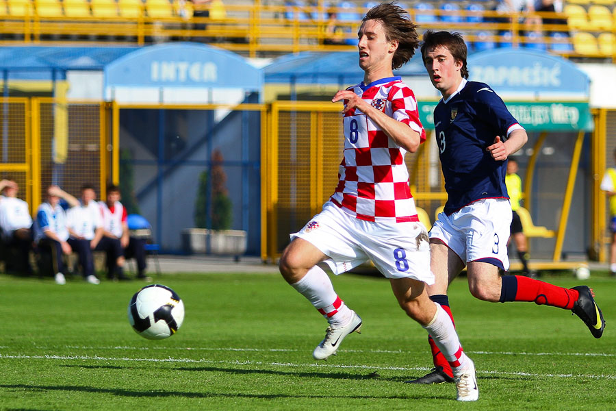 Filip Ozobić u dresu mlade reprezentacije Hrvatske // Foto: Sportnet
