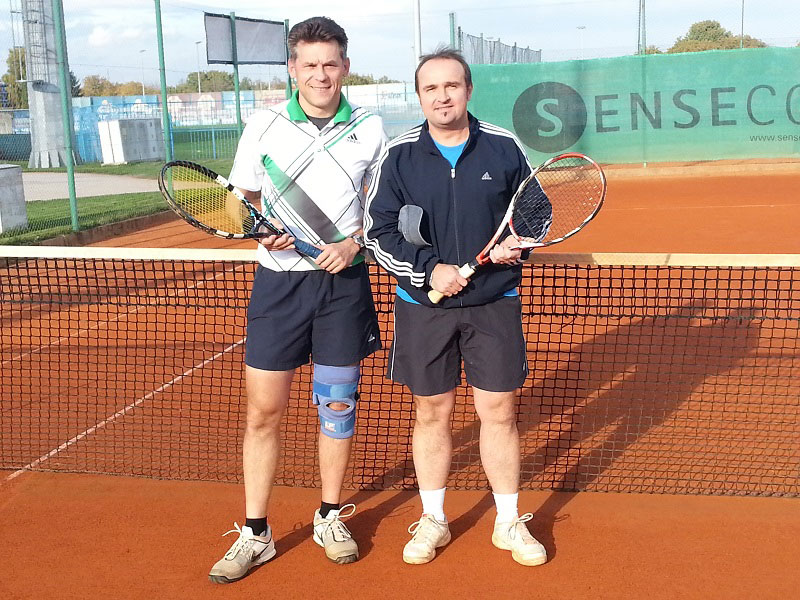 Pobjednik Siniša Herman (lijevo) i Dario Krapinec // Foto: TK Koprivnica