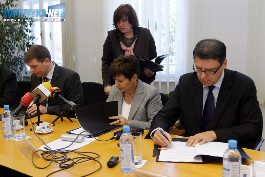Potpisivanje sporazuma danas u Koprivnici