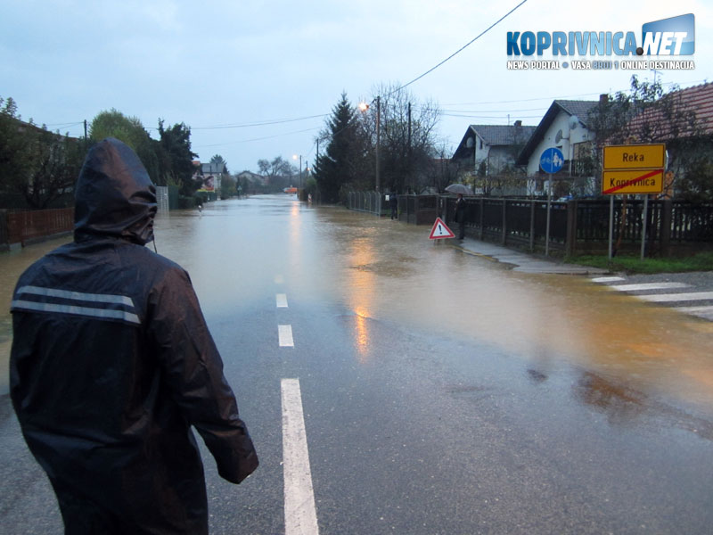 Poplava u Reki // Foto: Koprivnica.net
