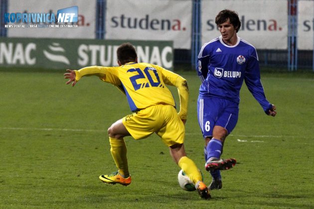 Ljuban Crepulja postigao je vodeći pogodak za Slaven Belupo protiv Intera // Foto: Koprivnica.net