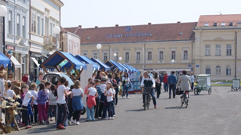 Zrinski trg u Koprivnici // Foto: Arhiva