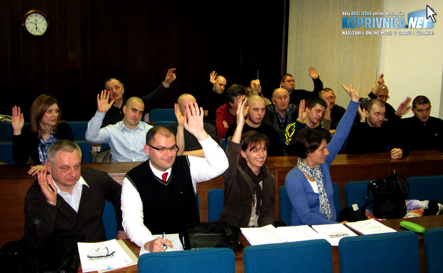 Sve odluke skupština je donijela jednoglasno // Foto: Koprivnica.net