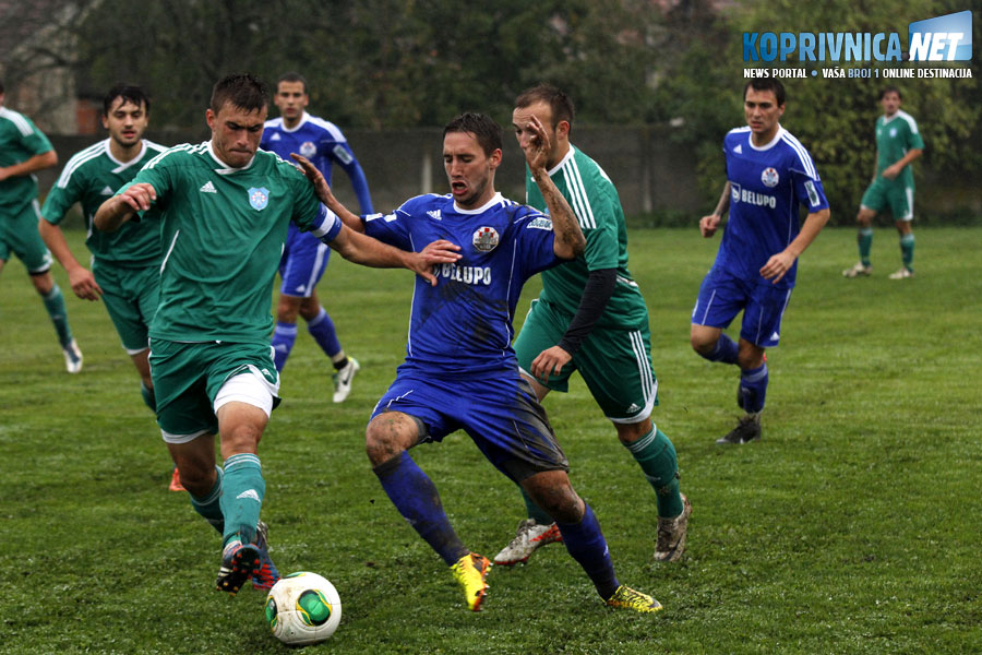 Bojan Tucaković (lijevo) postigao je pogodak za Koprivnicu // Foto: Koprivnica.net