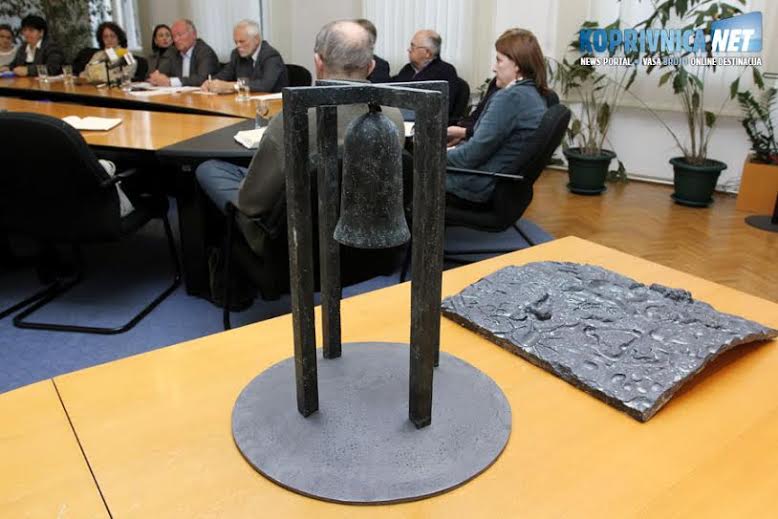 Idejno rješenjke spomenika "Zvona" autora Alema Korkuta // Foto: Koprivnica.net