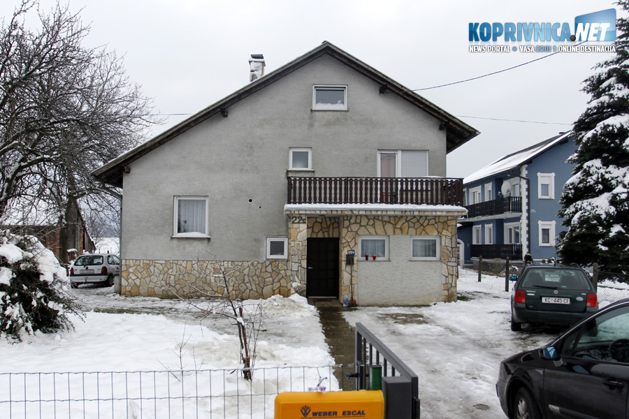 Obiteljska kuća u Štaglincu u kojoj je ubijen nesretni Ivo Kralj // Foto: Koprivnica.net