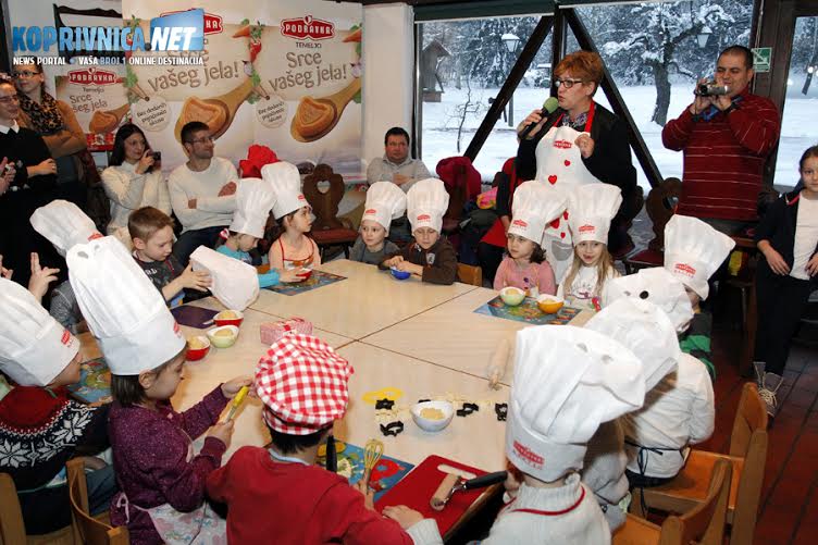 Djeca u Kulinarskom centru Štagelj // Foto: Koprivnica.net