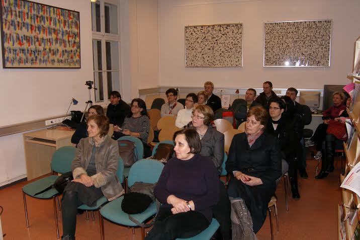 Posjetitelji predavanja // Foto: Knjižnica i čitaonica "Fran Galović"