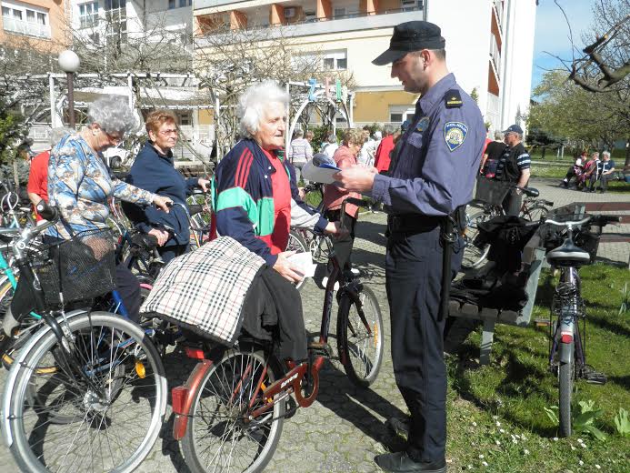 Policajci su registrirali bicikle korisnika Doma za starije i nemoćne osobe Koprivnica