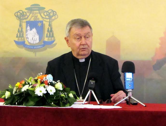 Josip Mrzljak, varaždinski biskup
