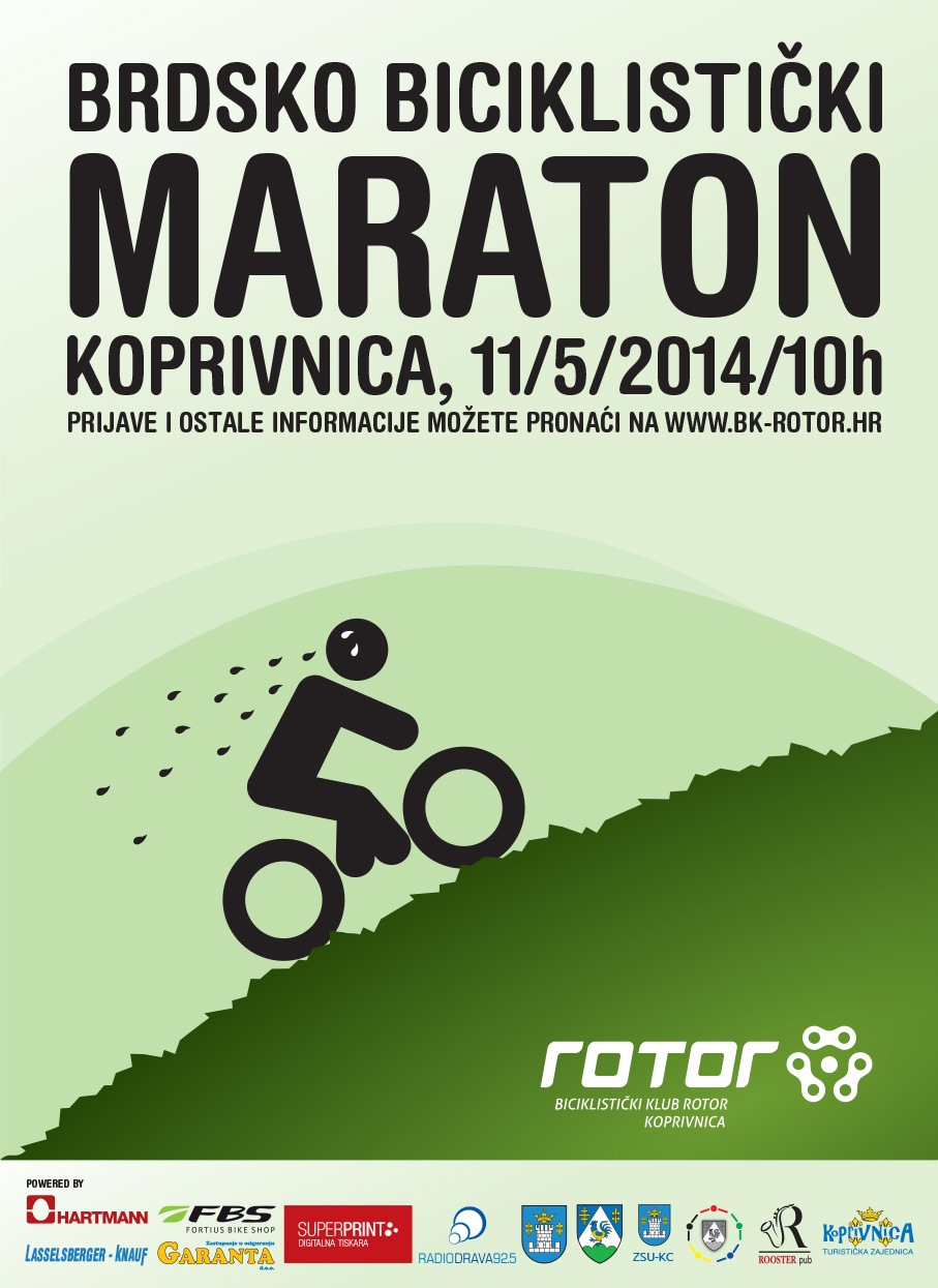 BK-ROTOR Maraton plakat